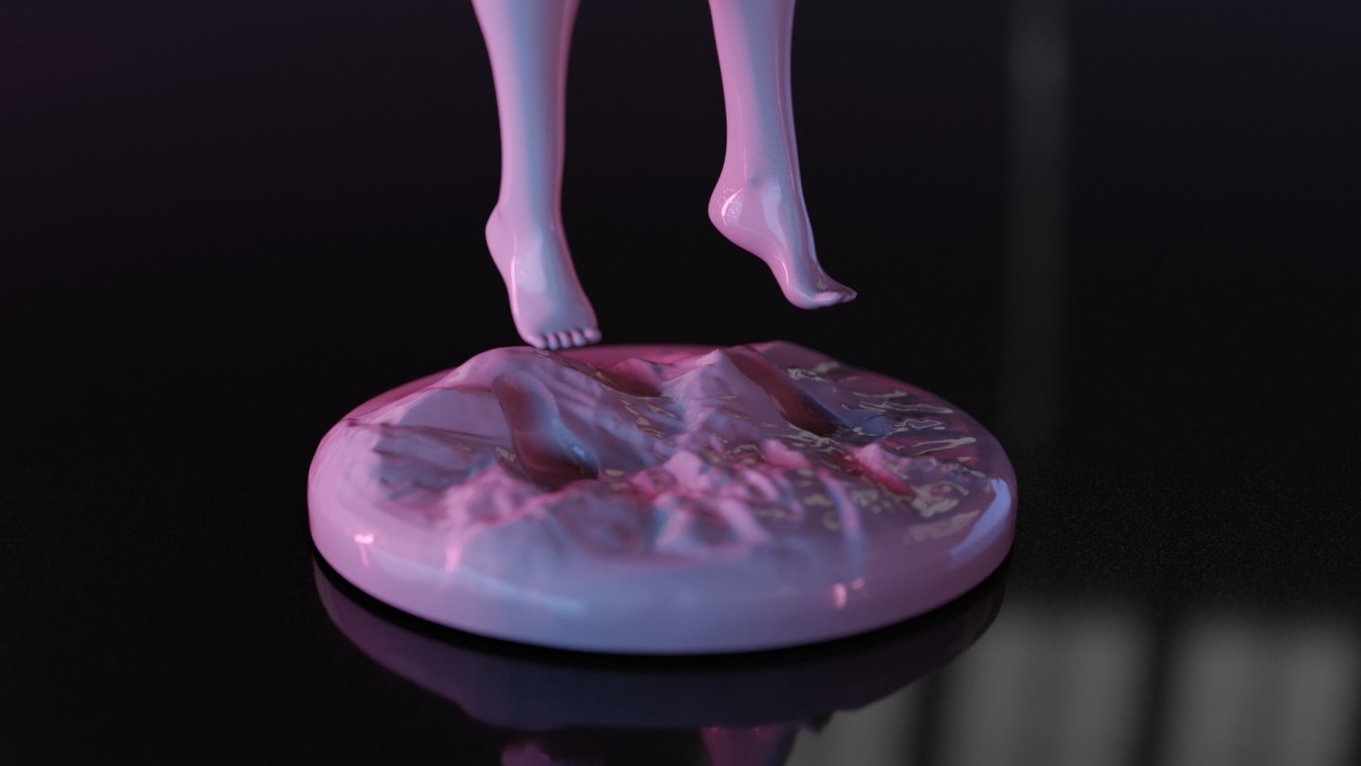 Sexy Woman Statue 8 3D print model_23