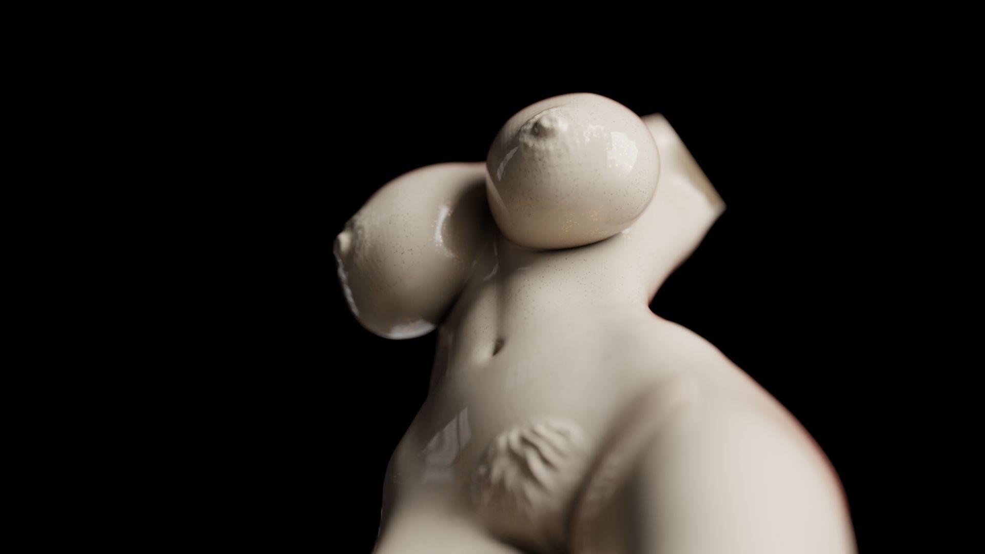 Sexy Woman Statue 8 3D print model_14