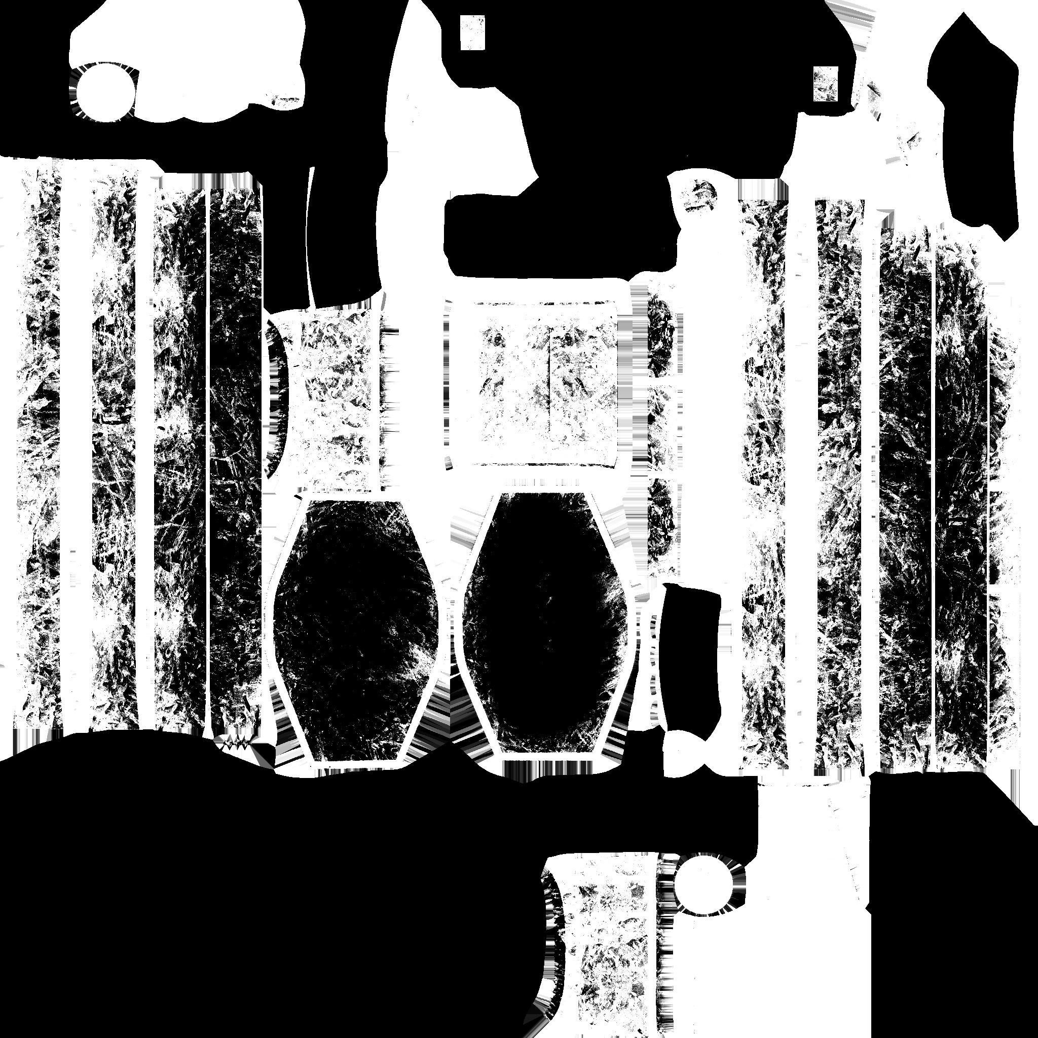 Jetpack Electric B10 Black Dirt - SciFi Character Design Low-poly 3D model_20