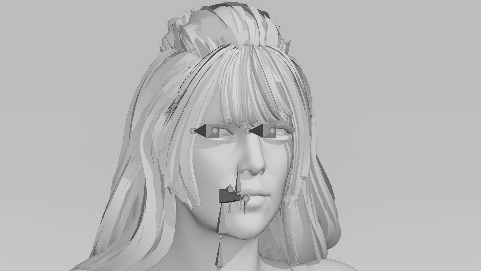 Realistic Female Character - Jessie 3D model_7