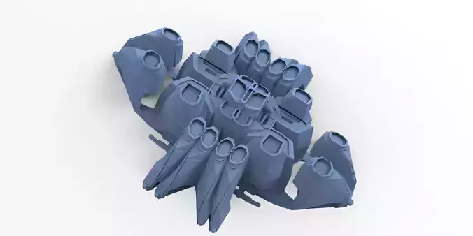 Solar powered Ship speeder rig  4