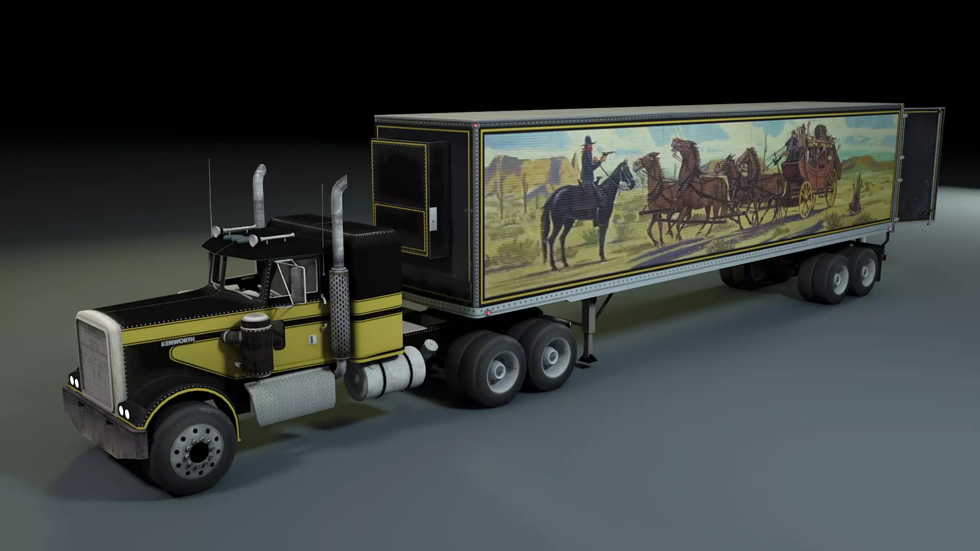 Snowmans Rig Smokey and The Bandit 3D model_0