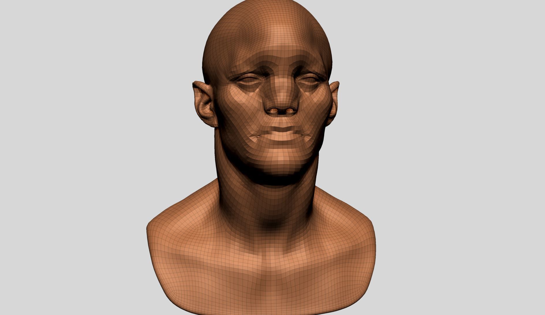 Creature Head A 3D model_12