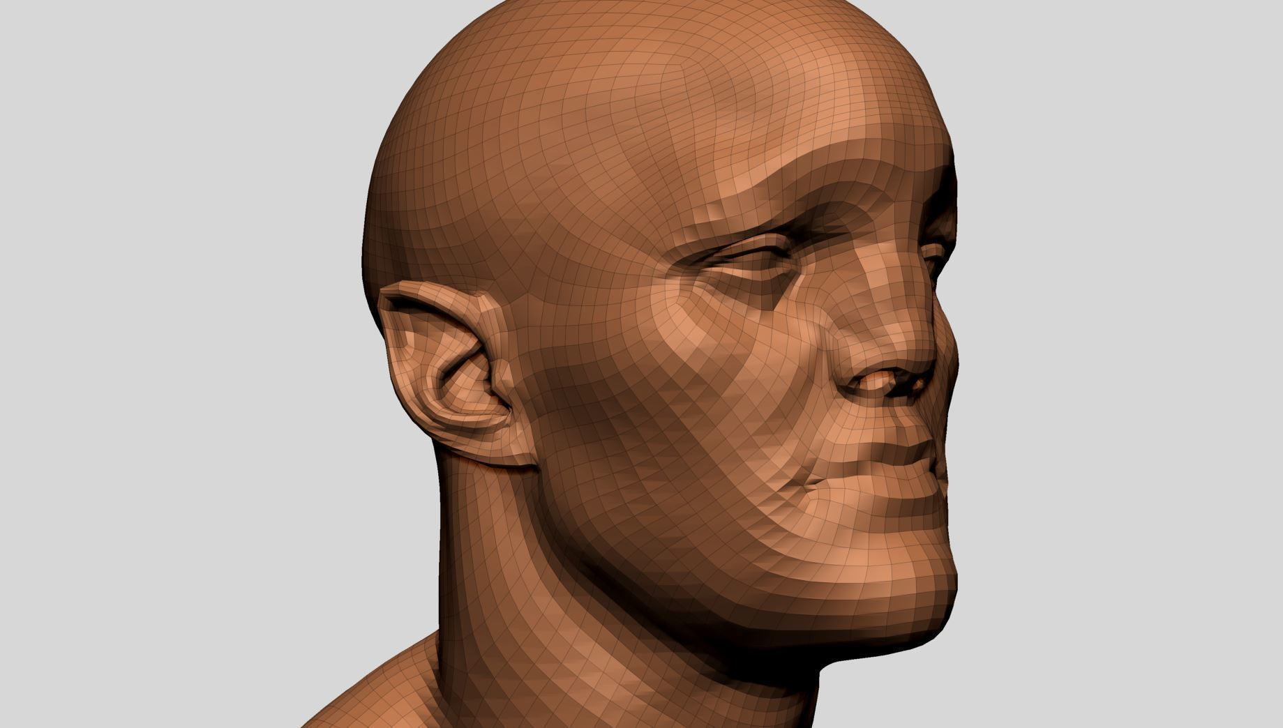 Creature Head A 3D model_13