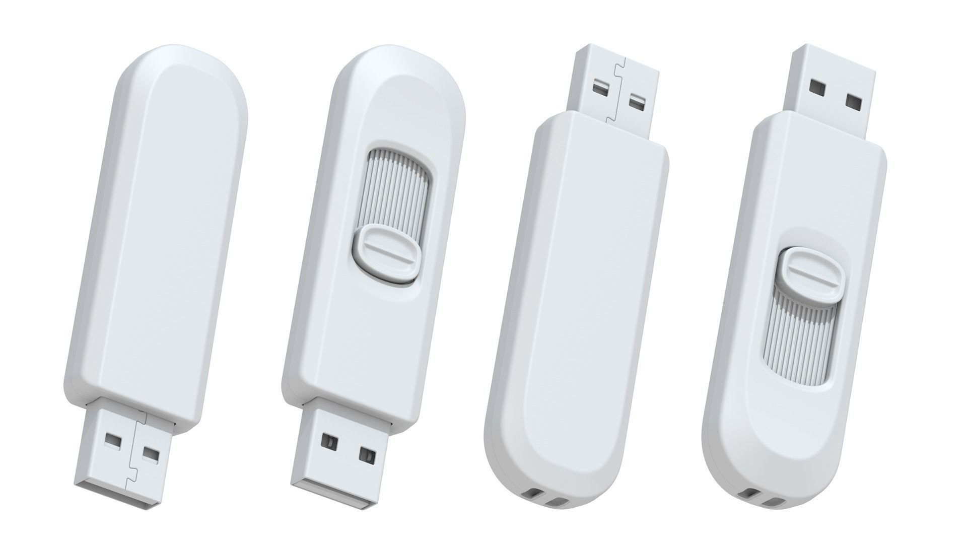 USB Flash Drive Team C145 3D model_14