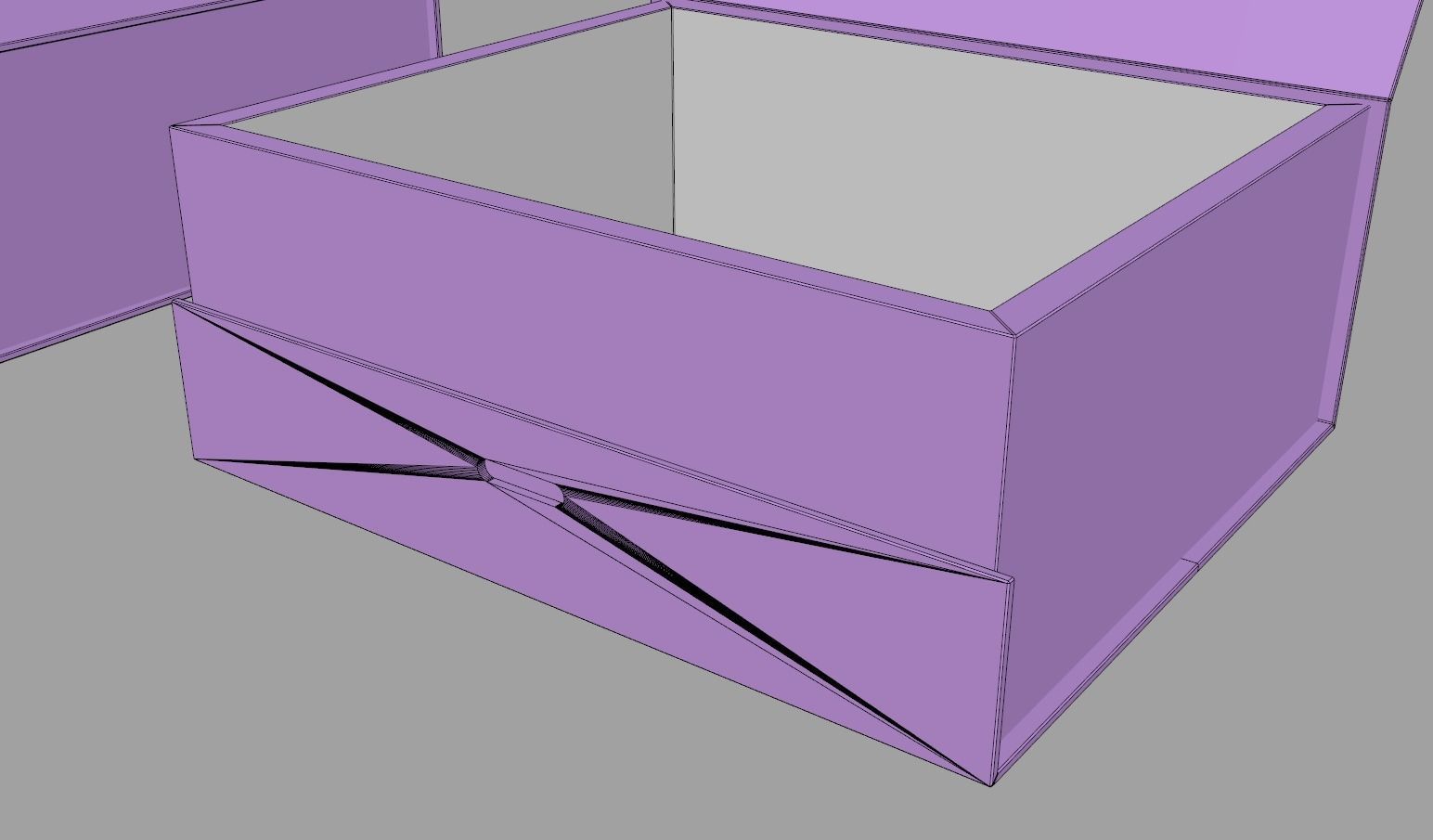 Magnetic Box with Ribbon 3D model_7