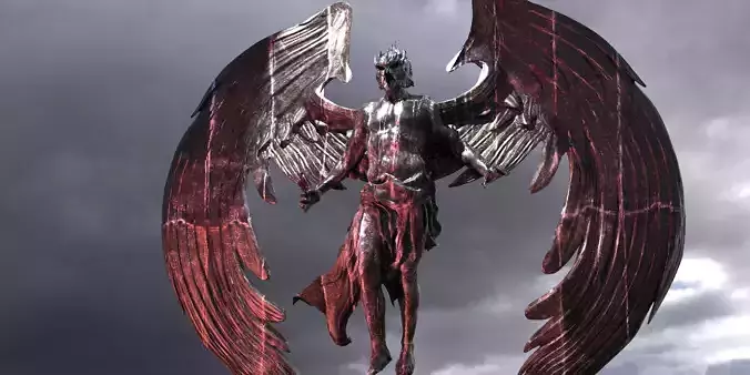 Dark Angel Statue 