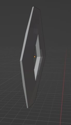 Renault 3D Logo Low-poly 3D model_3