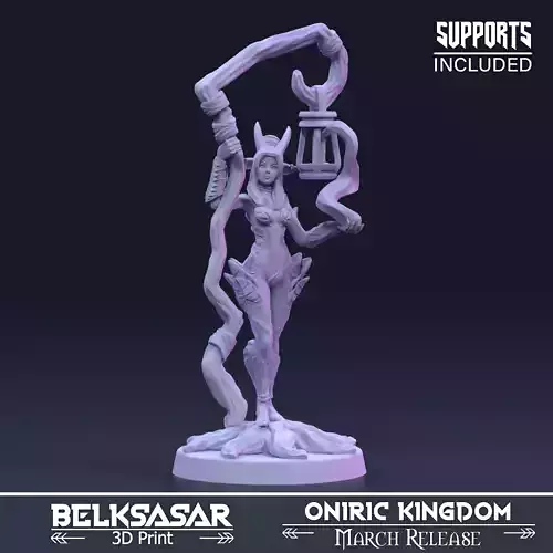 Druid Watcher of The Veil 3D print model