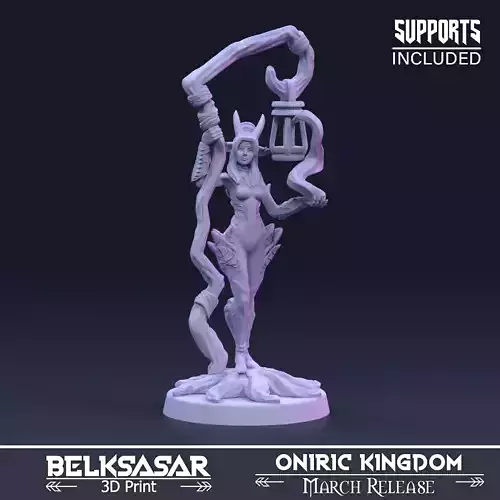 Druid Watcher of The Veil Nude