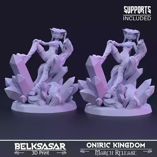 Pin-Up Enchantress of thousand dreams Normal and Nude