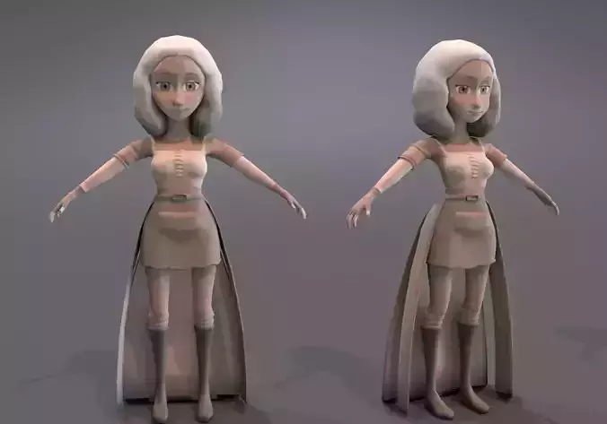 ghost little woman middle age