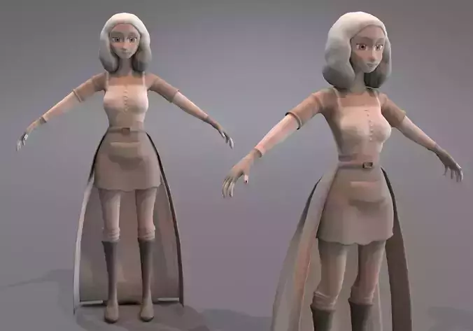 ghost woman middle age with brown hair