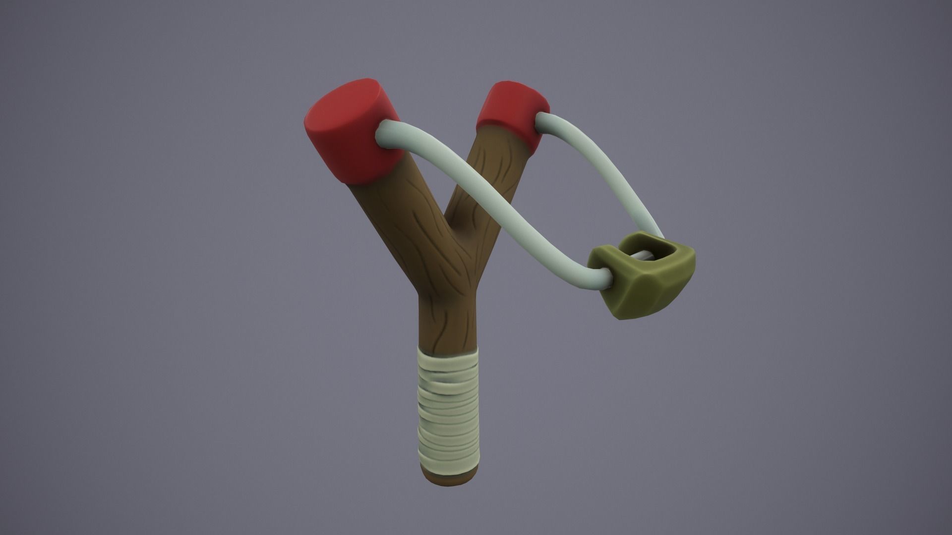  Stylized Ocarina of Time SlingShot 3D print model_2