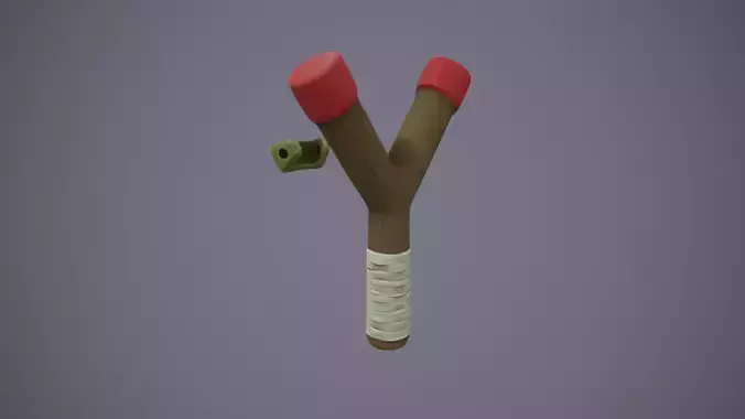  Stylized Ocarina of Time SlingShot 3D print model