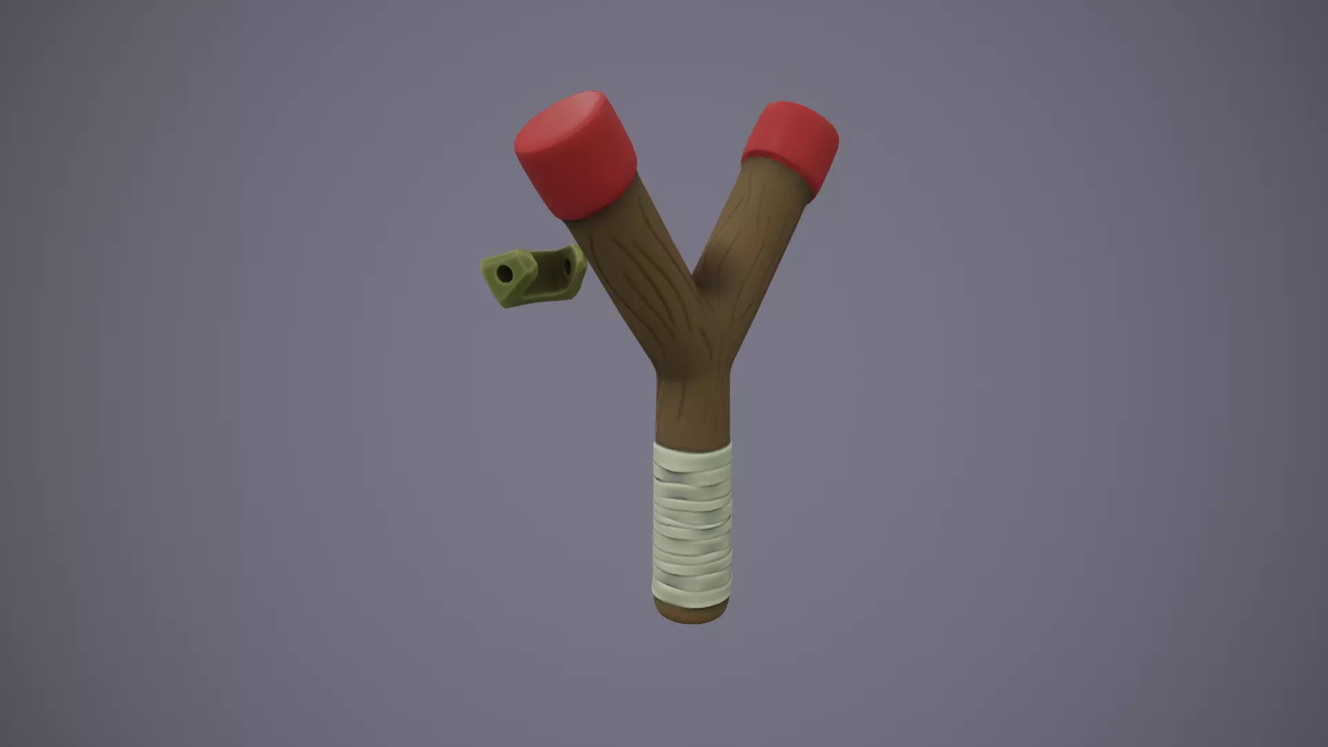  Stylized Ocarina of Time SlingShot 3D print model_0