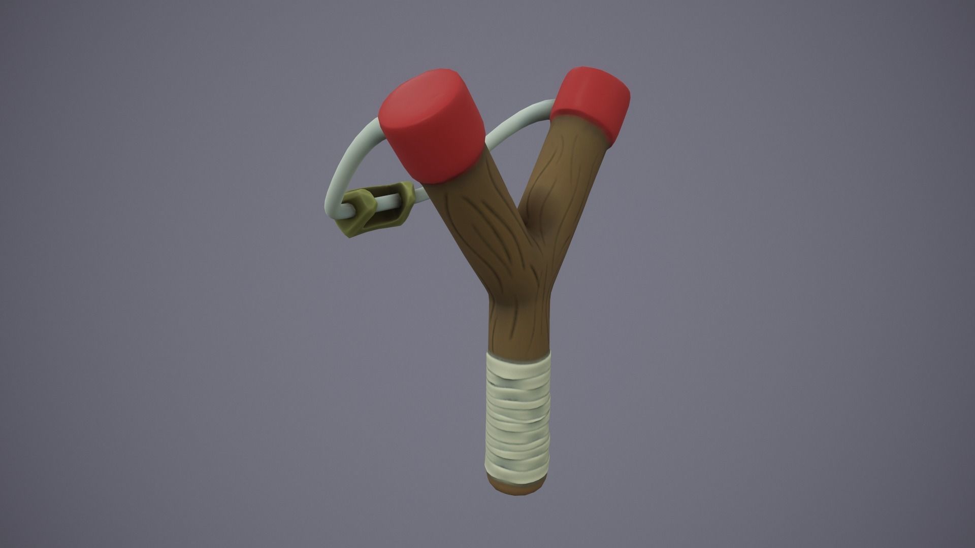  Stylized Ocarina of Time SlingShot 3D print model_3