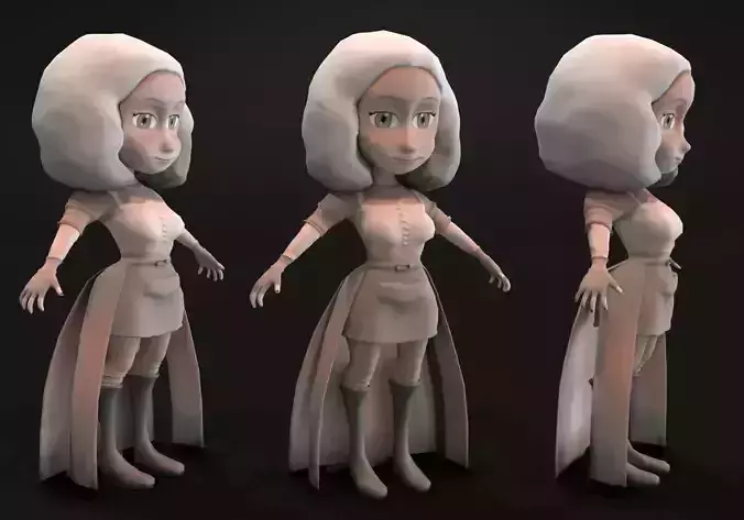 mini woman ghost