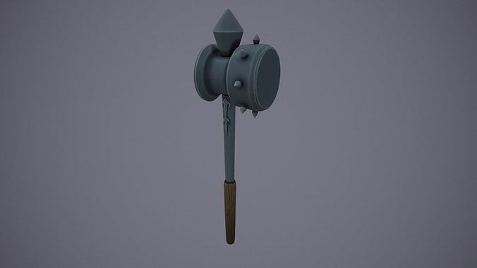 Stylized Ocarina of Time Megaton Hammer  3D print model