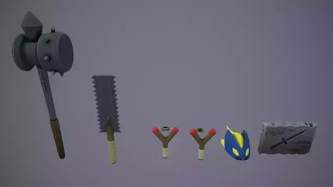 Stylized Ocarina of Time Items Combo Pack