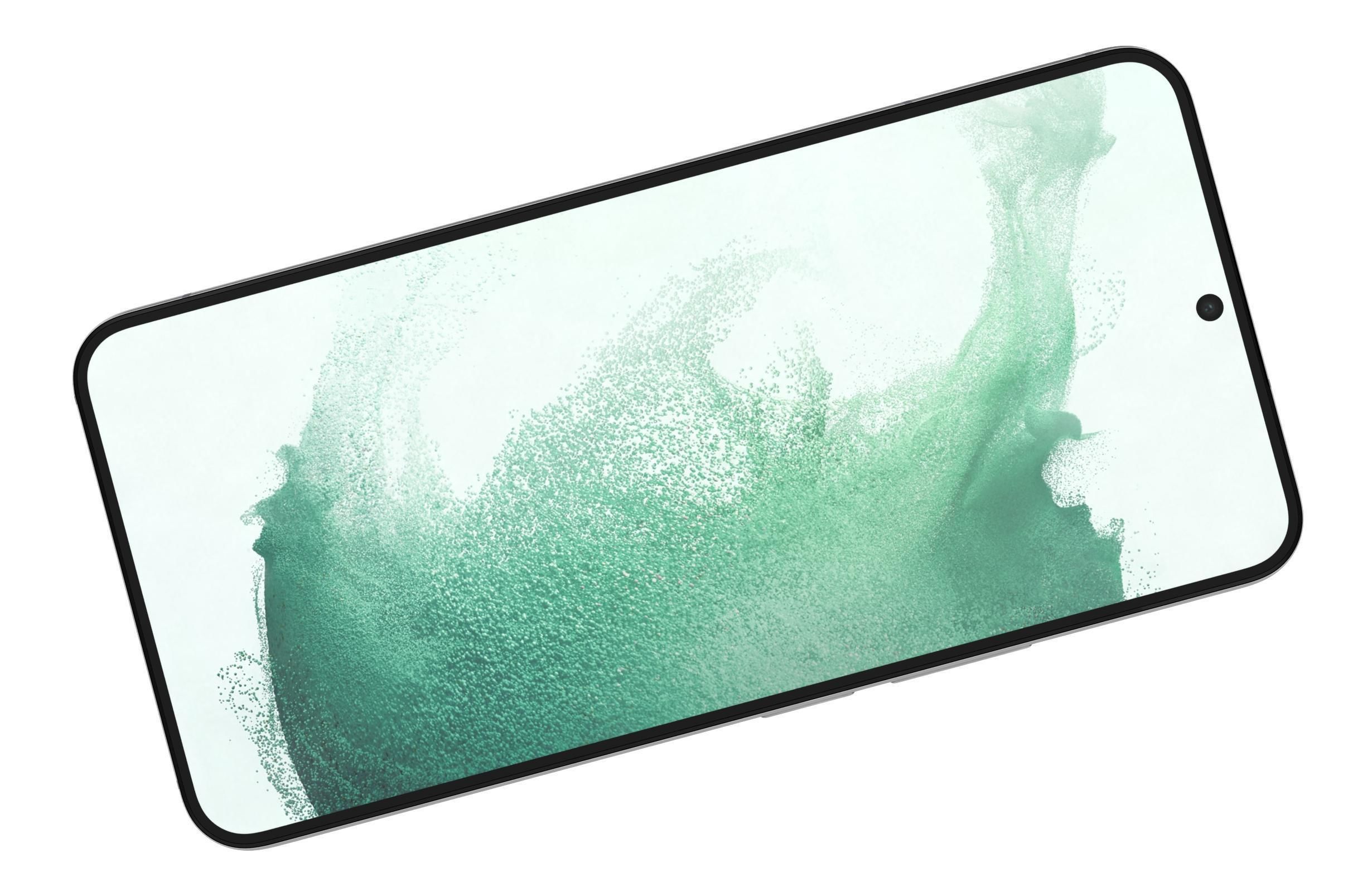 Samsung Galaxy S22 Cream 3D model_10