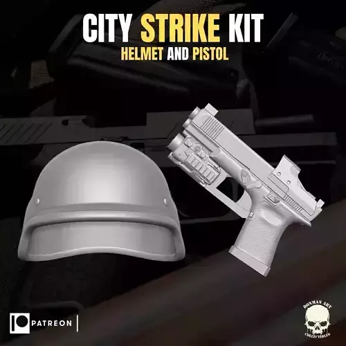 City Strike Kit for action figures