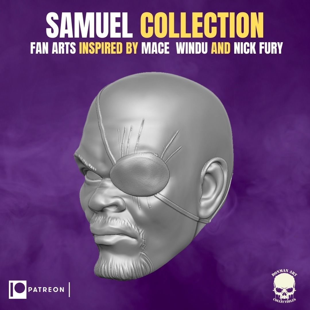 Samuel Collection For Action Figures 3D print model_14