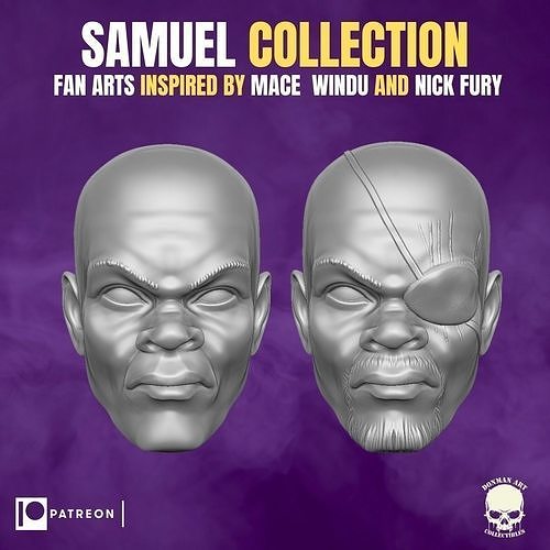 Samuel Collection For Action Figures 3D print model