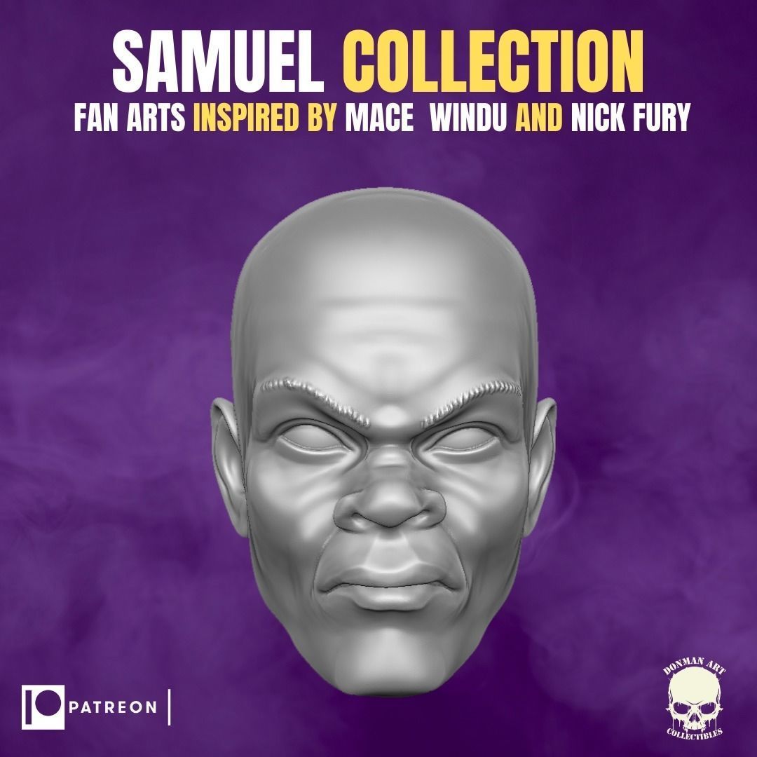 Samuel Collection For Action Figures 3D print model_3