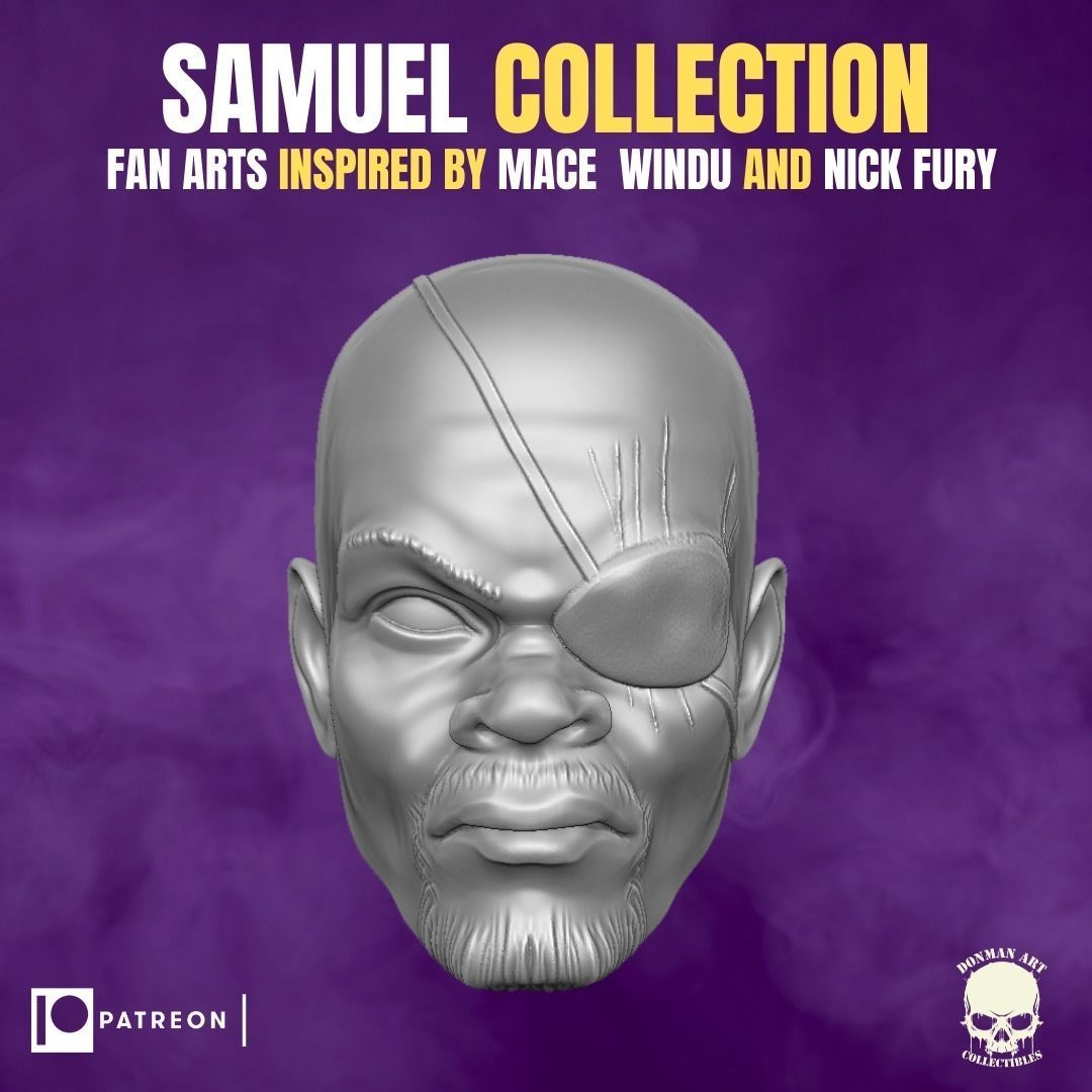 Samuel Collection For Action Figures 3D print model_11