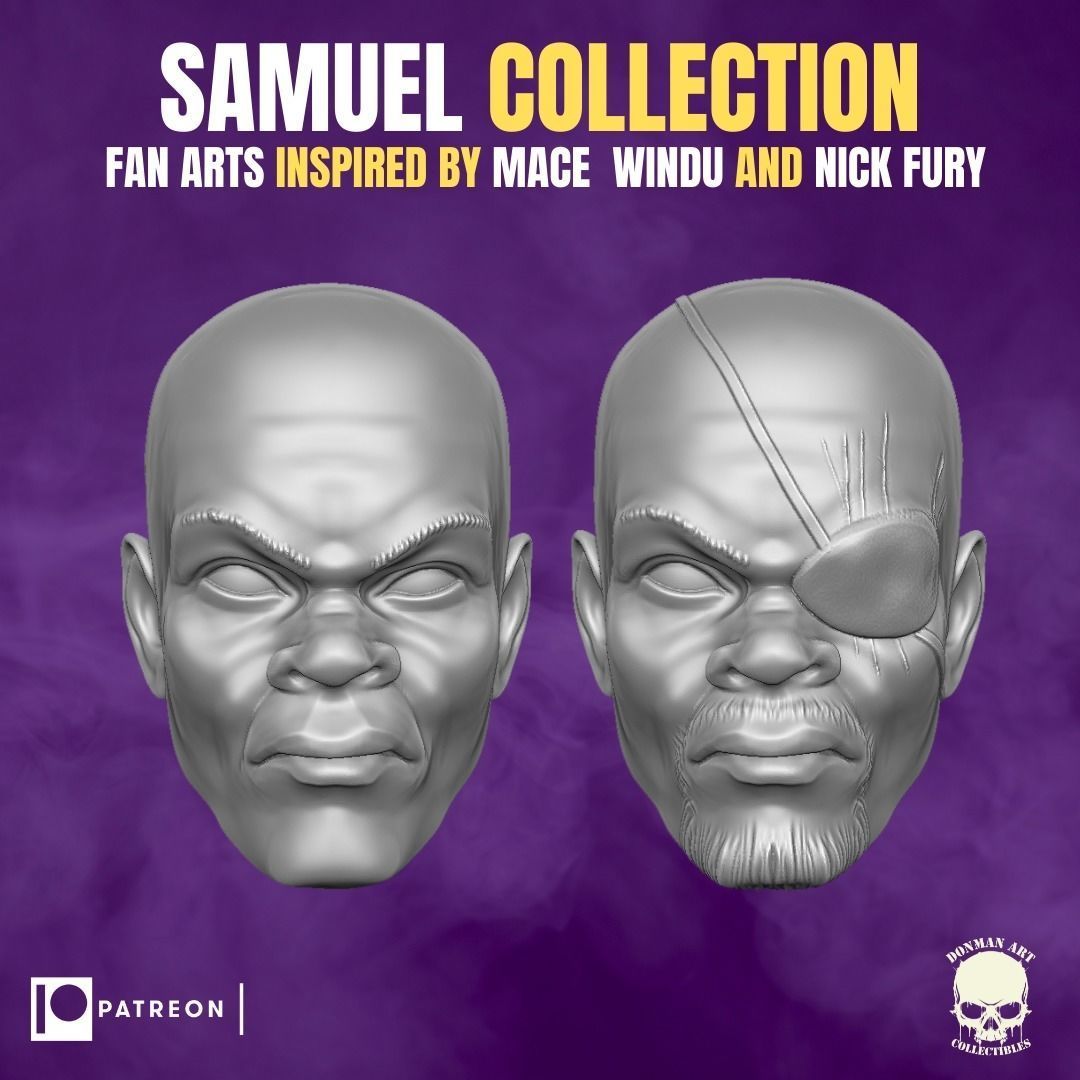 Samuel Collection For Action Figures 3D print model_12