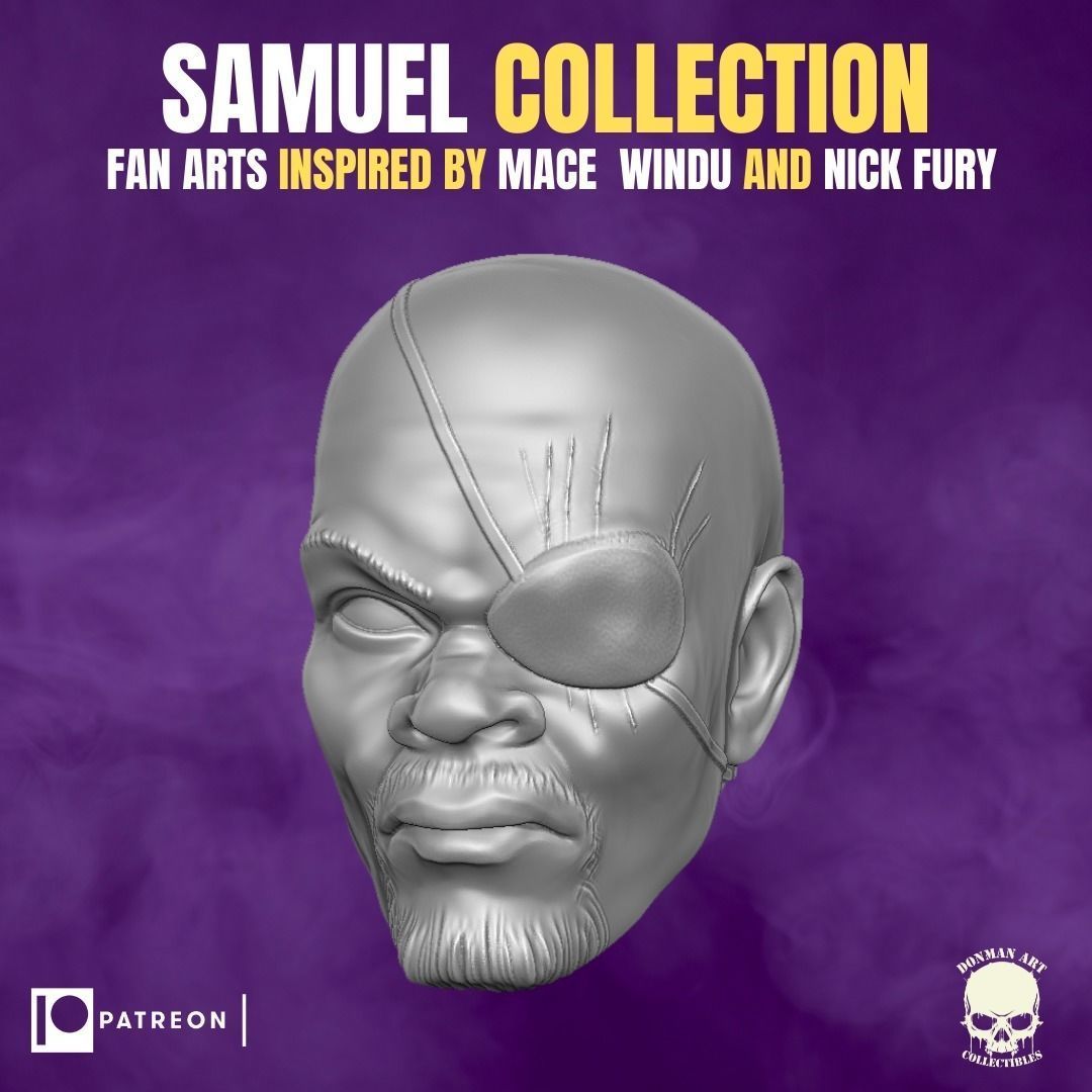 Samuel Collection For Action Figures 3D print model_13