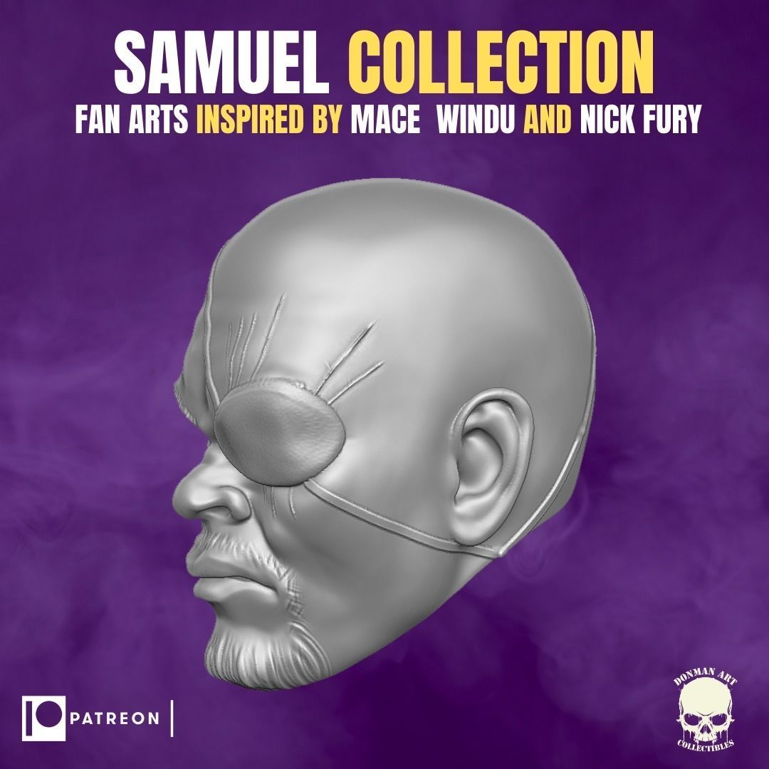 Samuel Collection For Action Figures 3D print model_15
