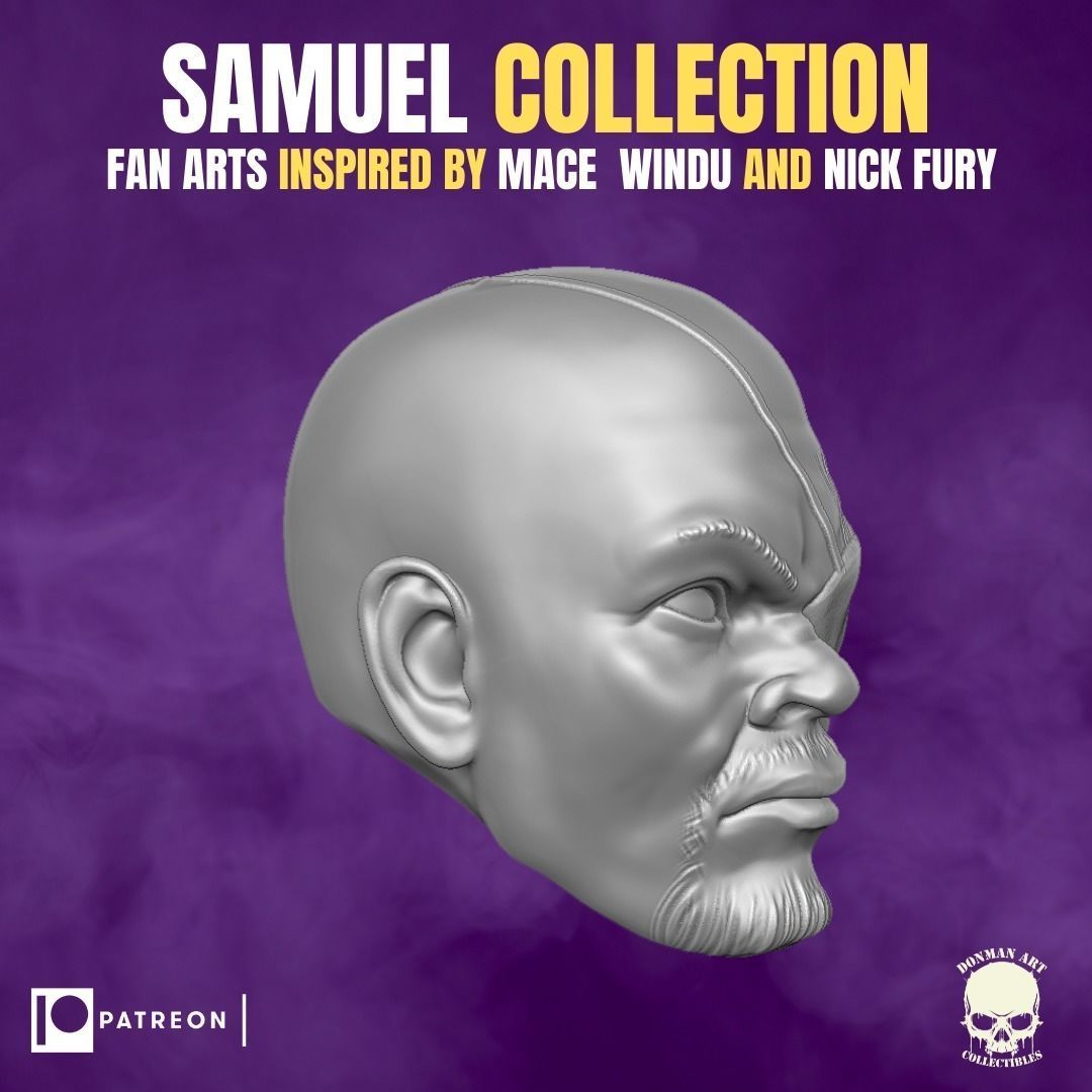 Samuel Collection For Action Figures 3D print model_1