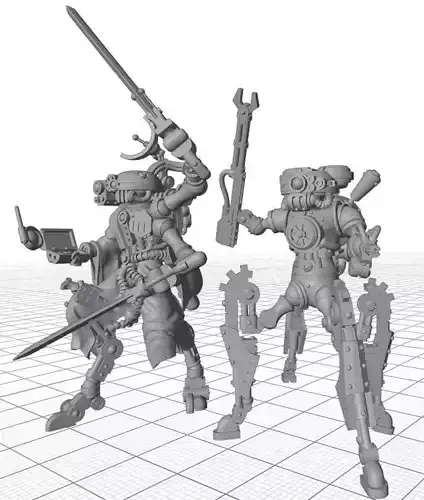 CYBORG CAVALRY CUSTOMIZABLE SUPPORT LEADER