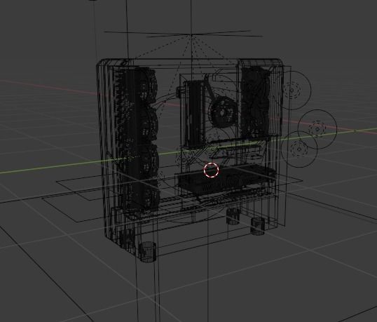 Gaming PC 3D model_8