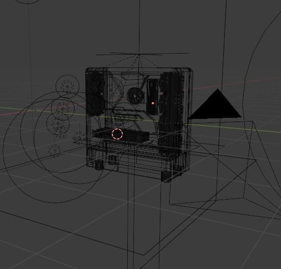 Gaming PC 3D model_7