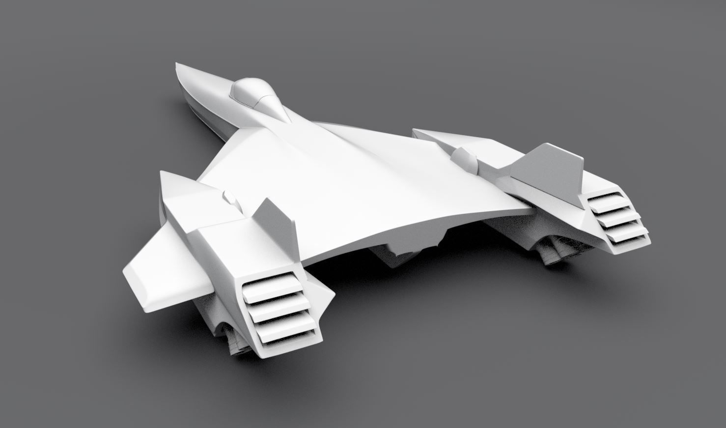 Blackbird Powerboat Scale model 3D print model_2