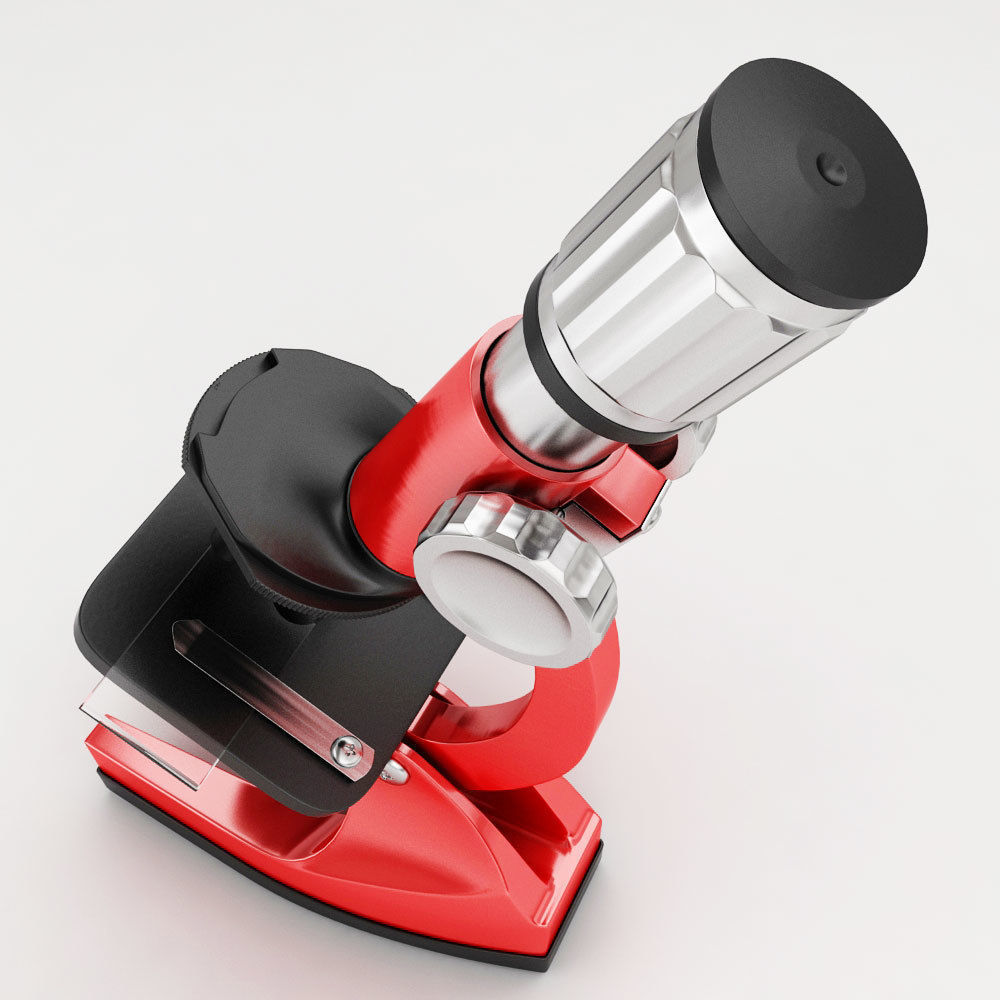 Laboratory microscope 3d model  3D model_5