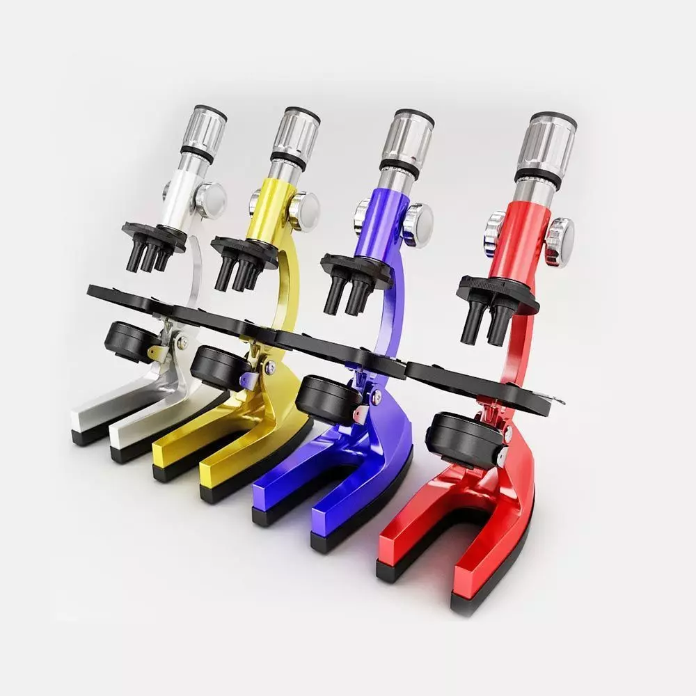 Laboratory microscope 3d model  3D model_0