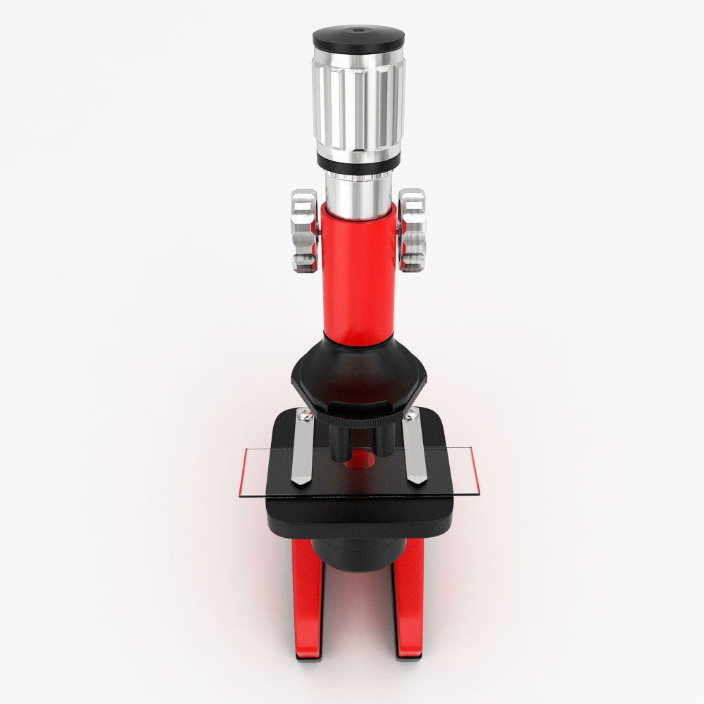Laboratory microscope 3d model  3D model_3