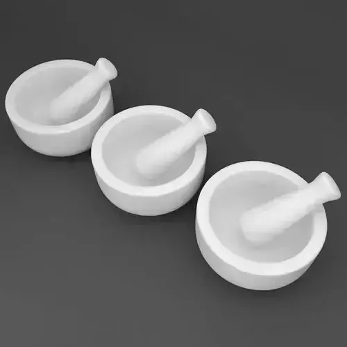 Mortar Pestle 3d model