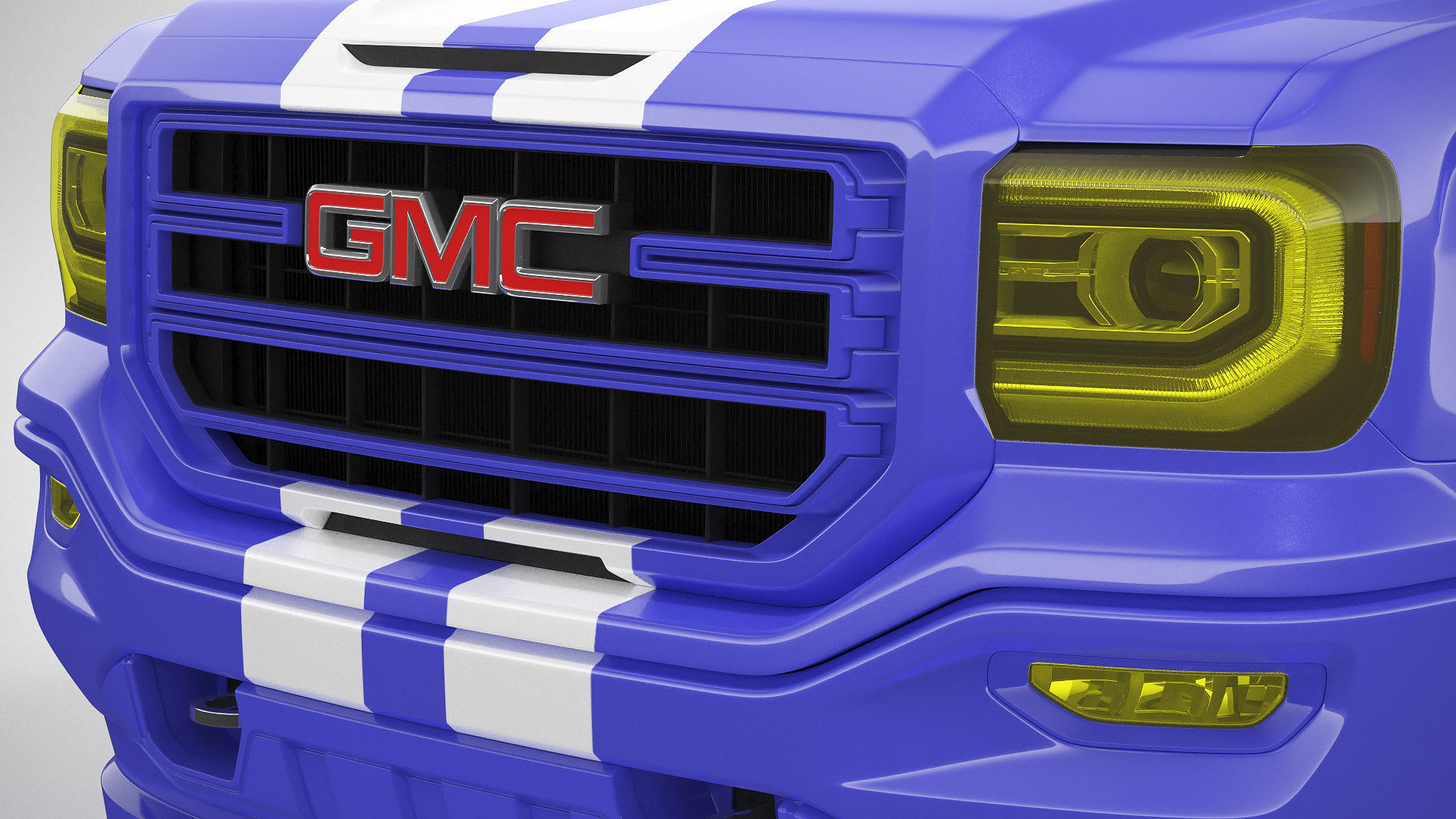 2018 GMC Sierra 1500 Custom 3D model_8