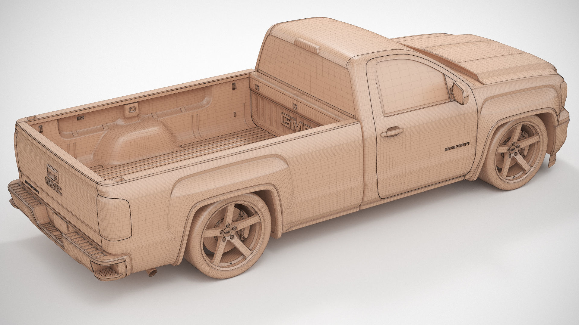 2018 GMC Sierra 1500 Custom 3D model_20