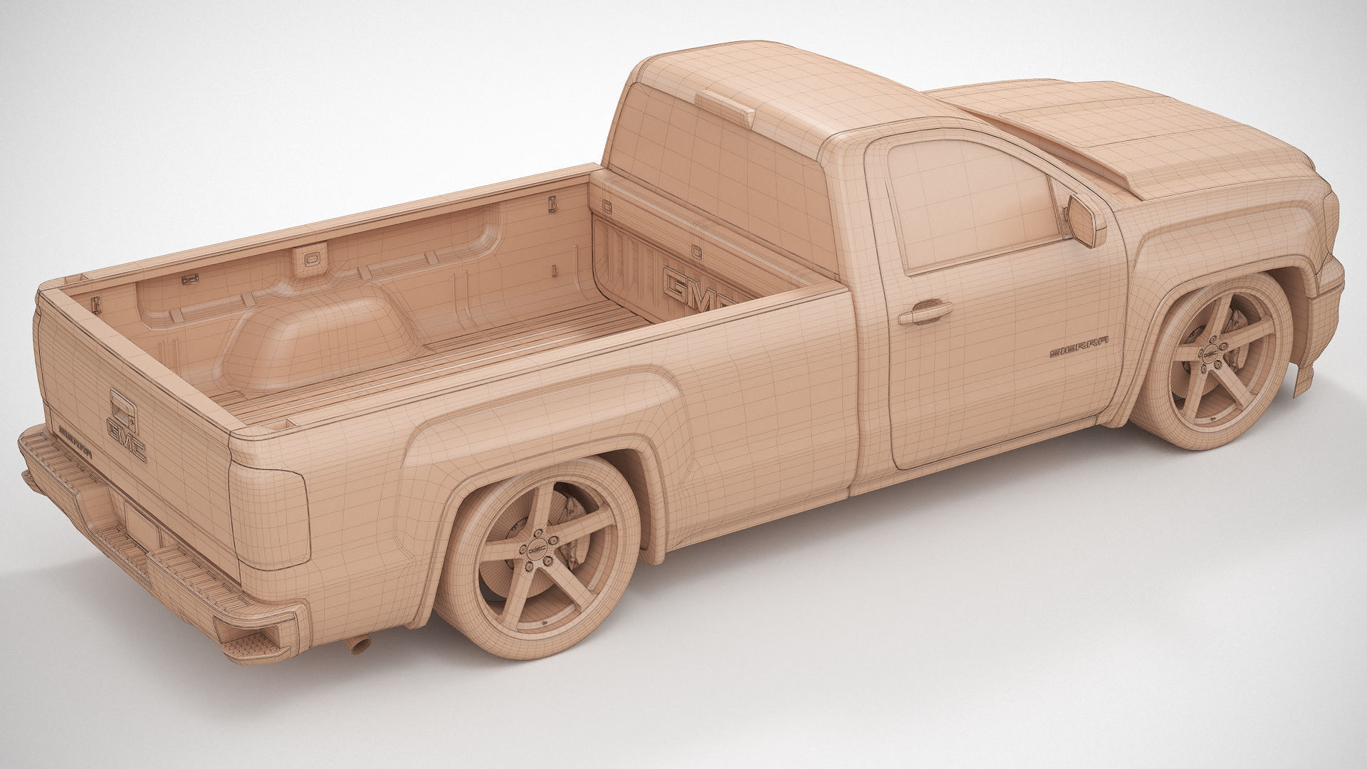 2018 GMC Sierra 1500 Custom 3D model_18