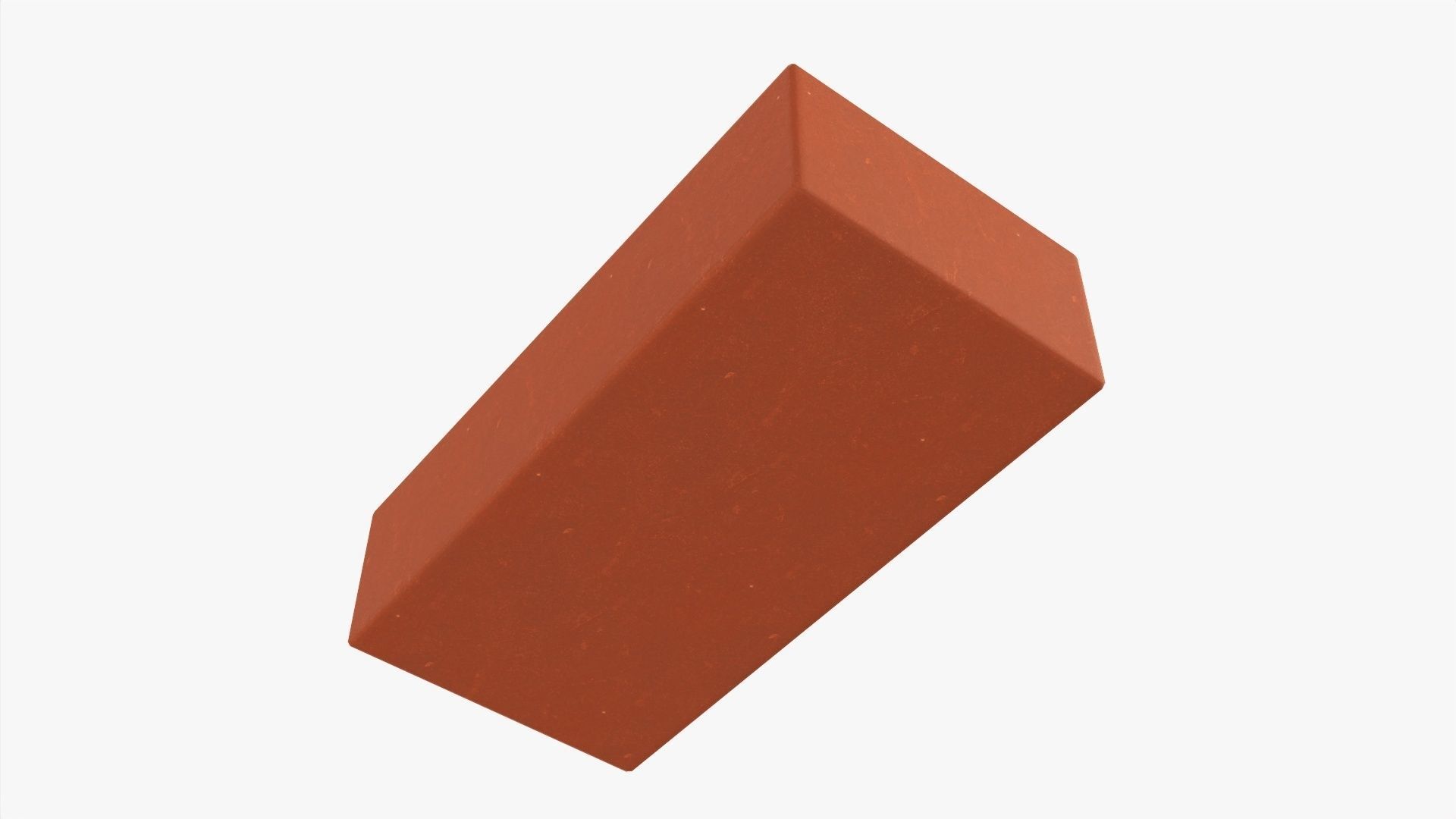 Clay brick type 01 3D model_2