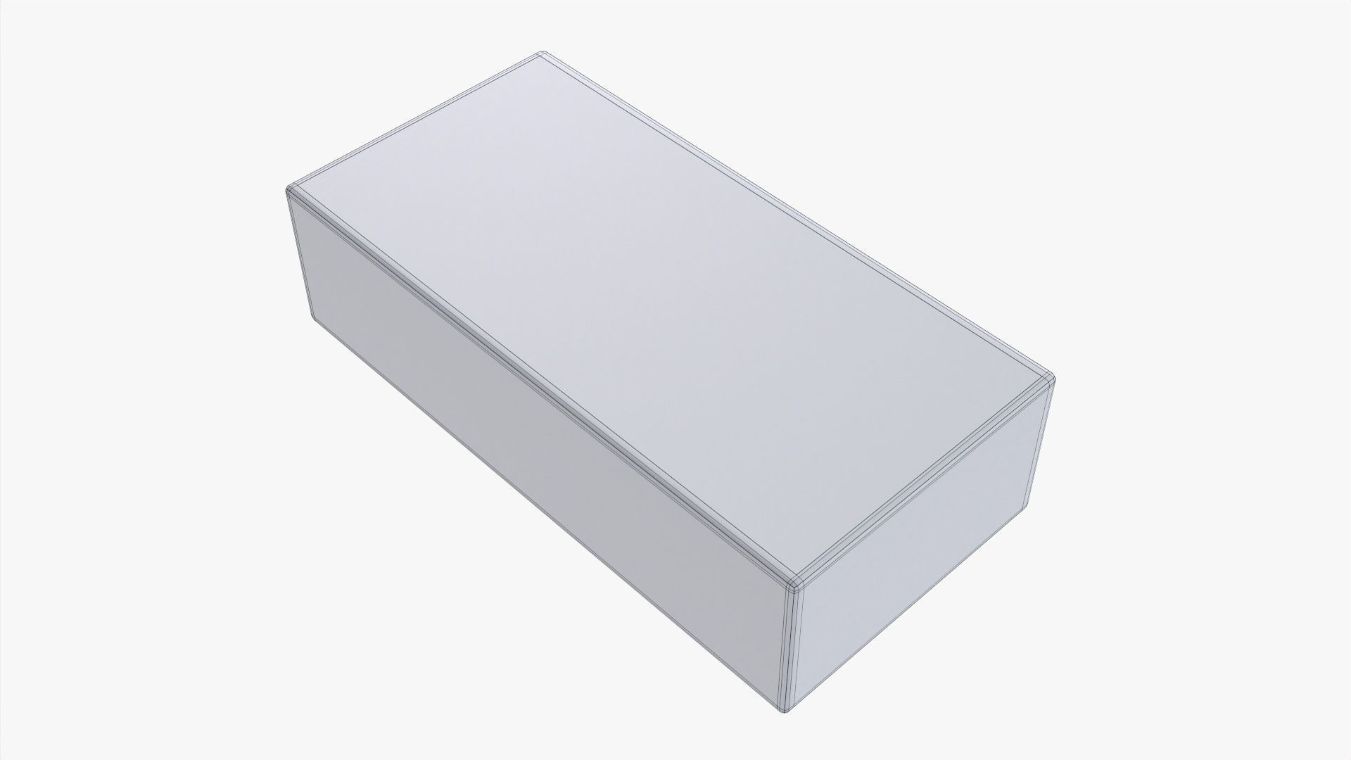 Clay brick type 01 3D model_5