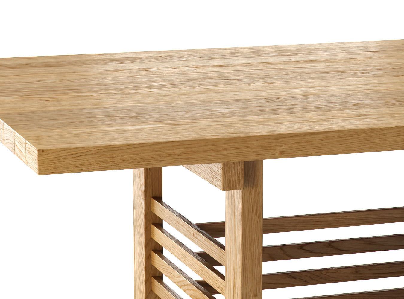 Ava wooden dining table AV29  3D model_1