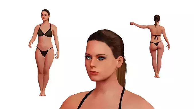 Beautiful caucasian woman