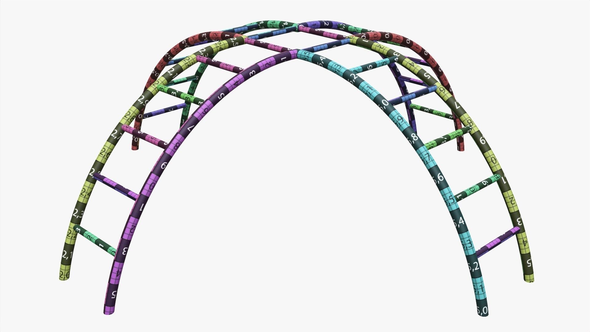 Climbing tower 01 3D model_6